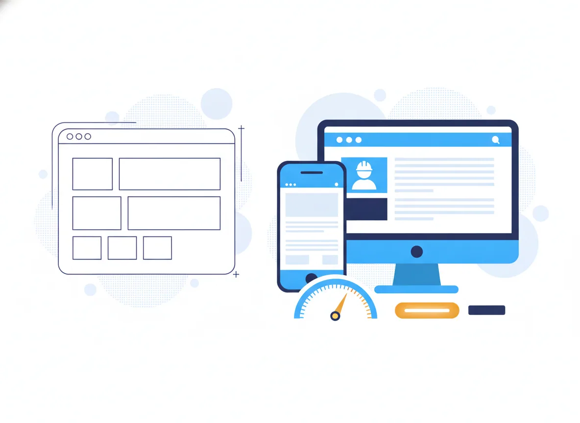 8 Core Web Design Features That Turn Electrician Site Visitors Into Clients