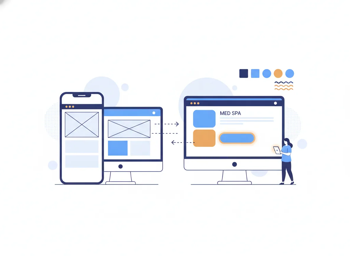 How Much Does Med Spa Web Design Cost? Pricing and ROI Analysis