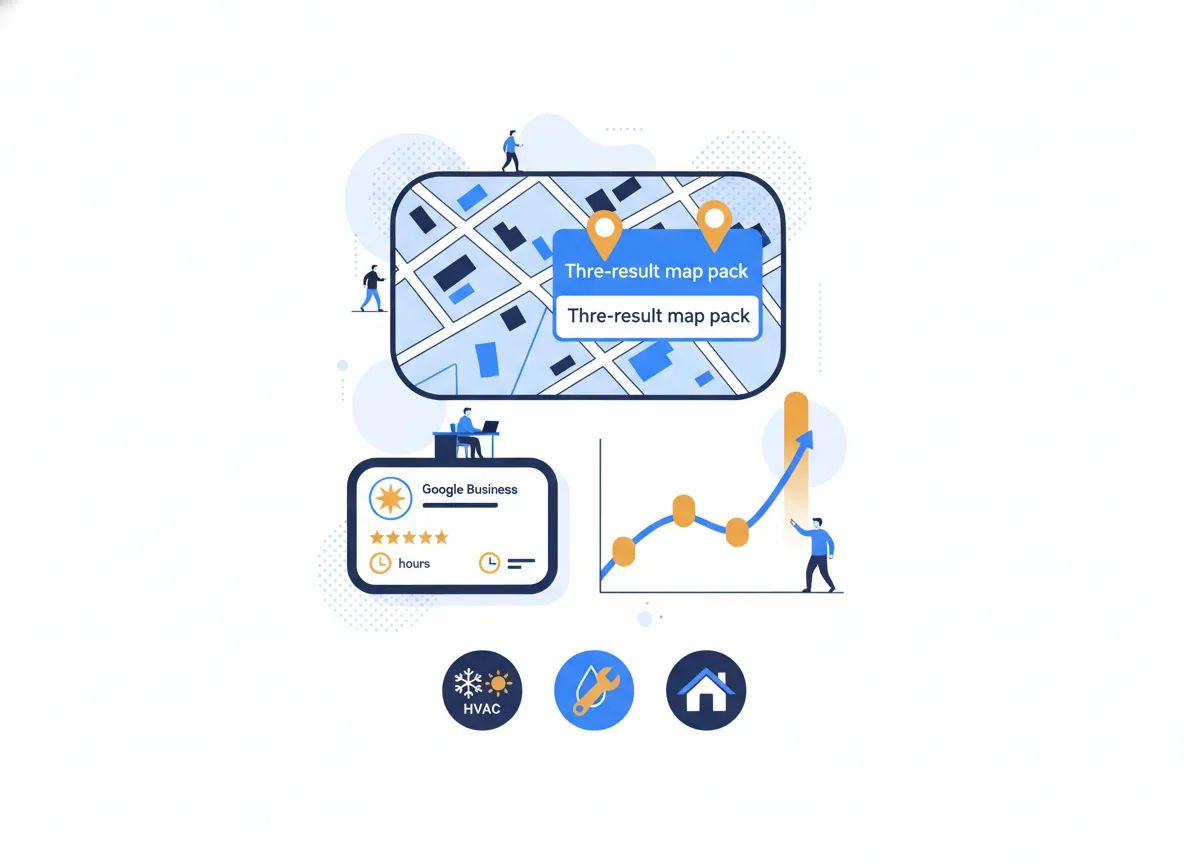 Home Services marketing — Own the map pack, then the after-hours call